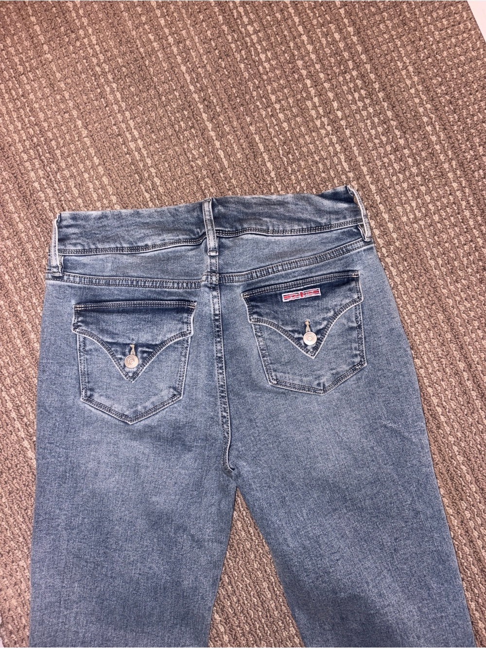 Hudson Jeans Medium Blue Button-Fly Denim - Picture 7 of 7